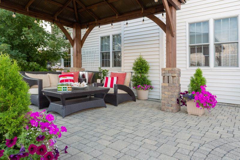 Elegant Patio with Pavers