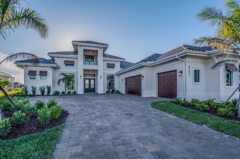 Durable Paver Entrance