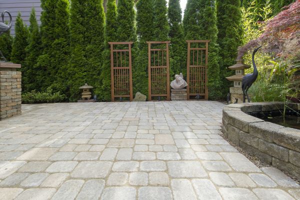 Cost of Backyard Hardscape Service in Bainbridge Island
